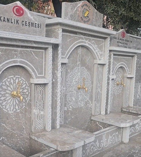 Bilecik’in Bayırköy ilçesinde tarihi çeşmeler, tamamlanan bakım ve onarım çalışmalarıyla