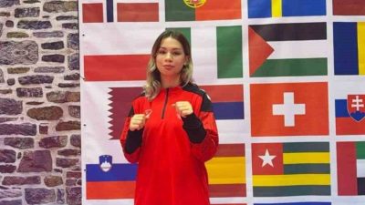 Bilecikli sporcu Afrasu Bozkurt, milli takıma seçildi. Taekwondo Sporcusu Afrasu
