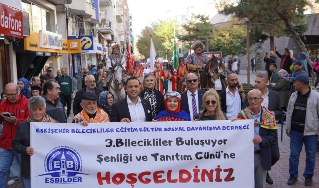 Eskişehir Bilecikliler Eğitim Kültür Sosyal Dayanışma Derneği’nin düzenlediği ‘3. Bilecikliler