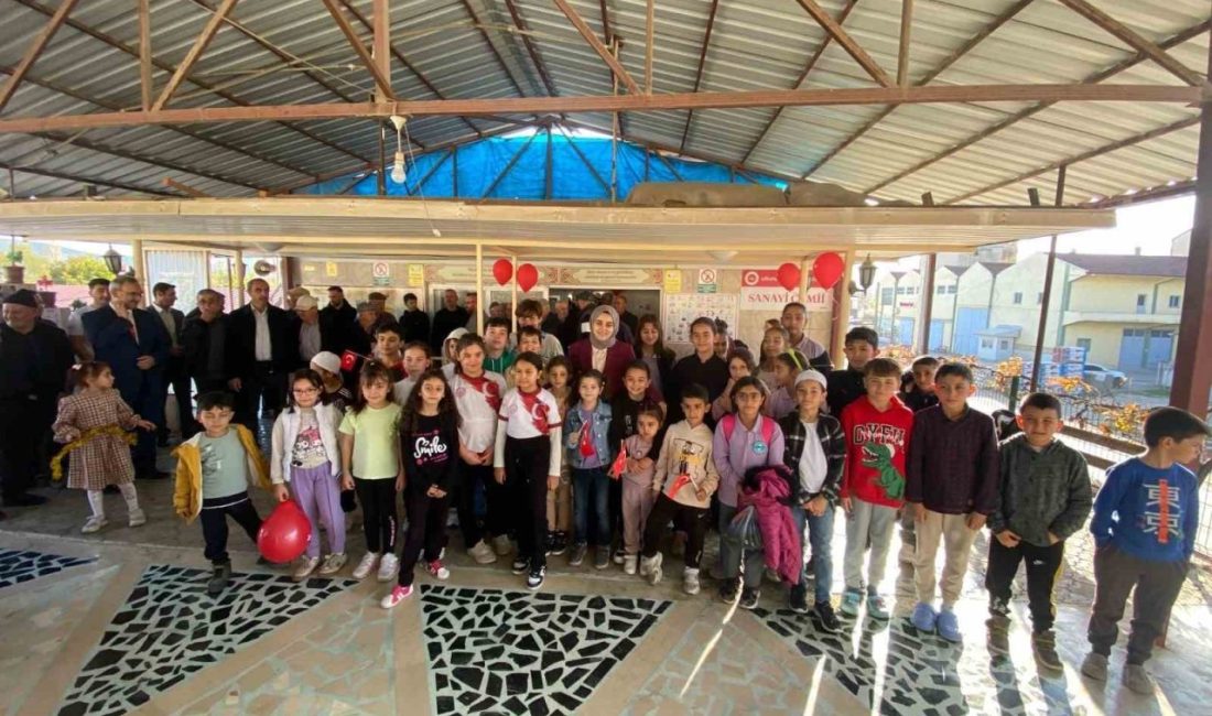 Bilecik’te “Cami Market” projesi hayata geçti Bilecik’in Gölpazarı ilçesinde yer alan Sanayi Camii’nde hayata geçirilen “Cami