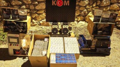 Bilecik’te kaçak tütün mamulü imalatı ve satışı yapan bir adrese