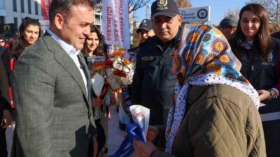 Bilecik’te Kadına Yönelik Şiddete Karşı Uluslararası Mücadele kapsamında farkındalık etkinliği