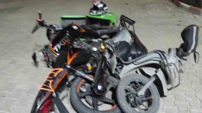 Bilecik’te seyir halindeki iki motosikletin kafa kafaya çarpışması sonucu meydana