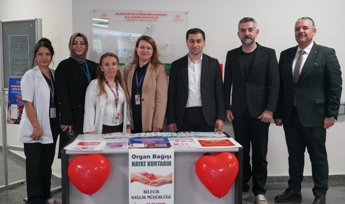 Bilecik’te organları dört hastaya umut oldu Bilecik’te beyin ölümü gerçekleşen 22 yaşındaki Barış Kılıç’ın organları dört