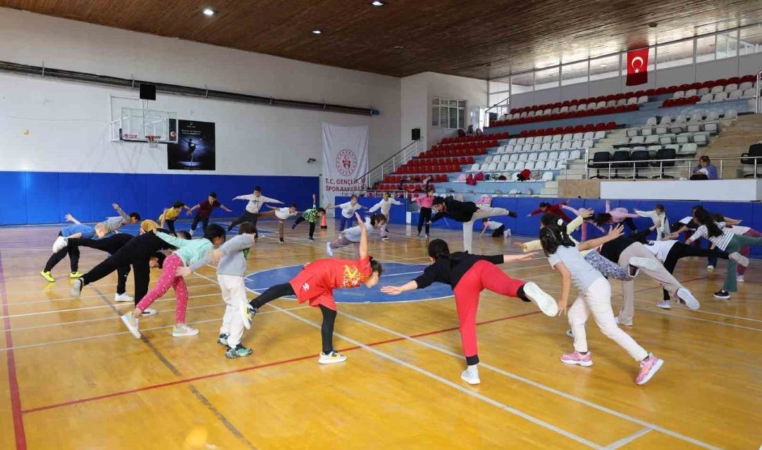 Bilecik’te spor antrenmanları Bilecik Gençlik ve Spor İl Müdürlüğü tarafından Atatürk Spor Salonu’nda