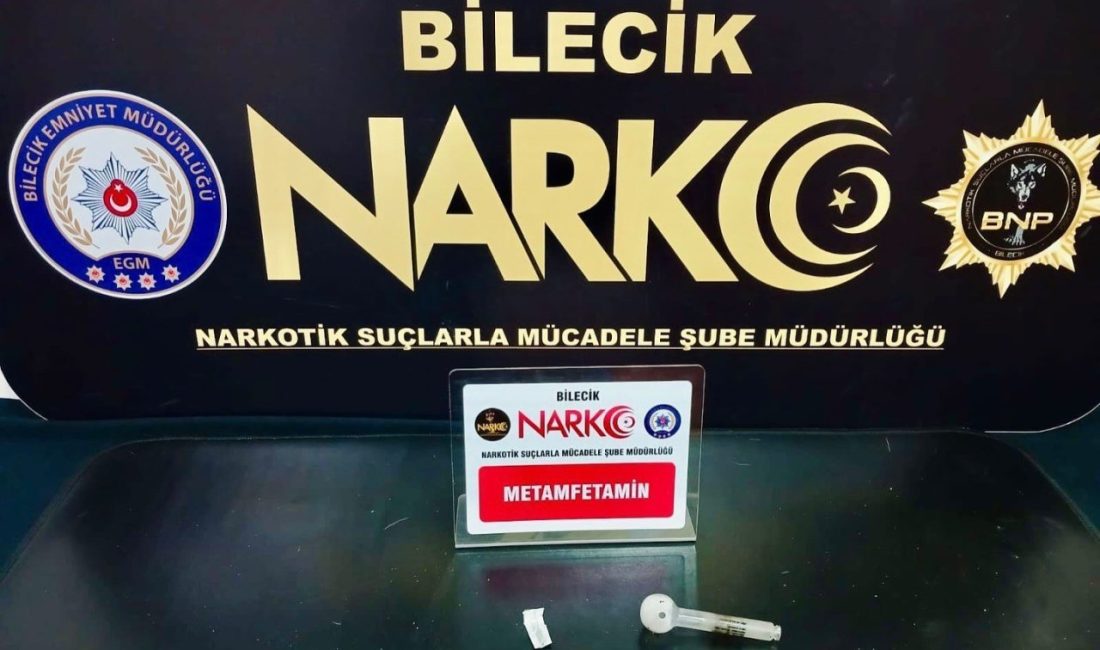 Bilecik’te gerçekleştirilen uyuşturucu operasyonunda 1 kişi gözaltına alındı. Bilecik İl
