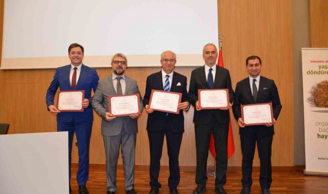 Bilecik İl Sağlık Müdürü Dr. Ferhat Damkacı, Bursa’da gerçekleştirilen ‘Organ