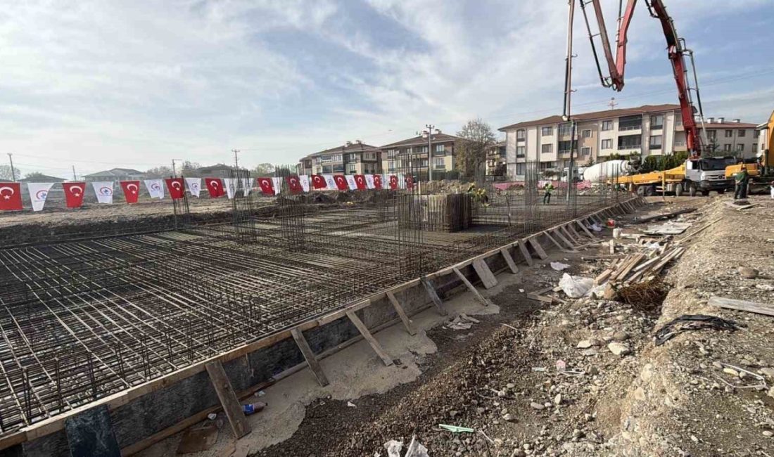 Bin 110 metrekare alana dev spor kompleksi Düzce Belediyesi ile Gençlik ve Spor İl Müdürlüğü iş birliğinde