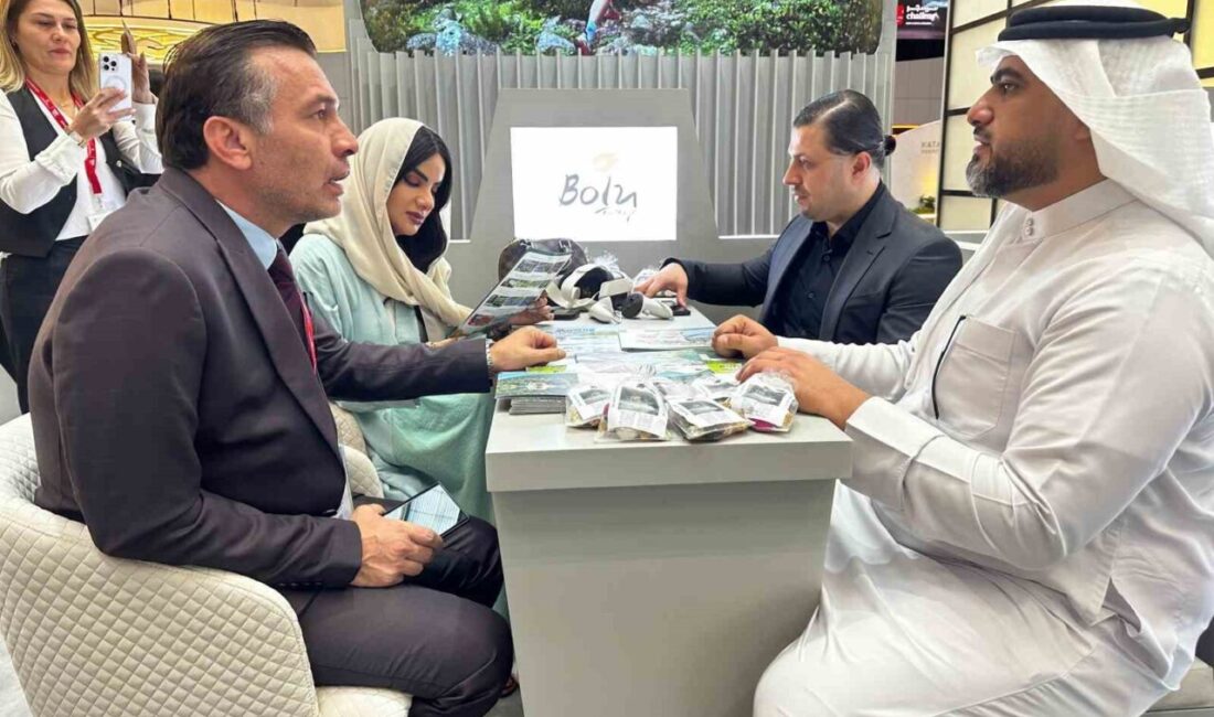 Bolu, Katar’daki turizm fuarında Türkiye’yi temsil etti Katar’ın başkenti Doha’da düzenlenen uluslararası turizm fuarında Türkiye’yi Bolu ve