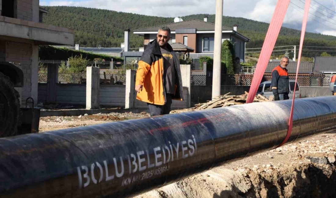 Bolu Belediyesi, Alpağut, Kılıçarslan ve Paşaköy mahallelerinde su kesintilerine yol