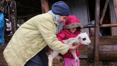Bolu’nun Mudurnu ilçesinde havaların soğuması ve kar yağışı beklentisiyle birlikte