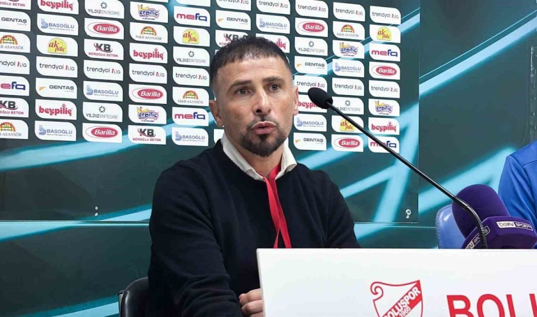 Trendyol 1. Lig’in 14. haftasında oynanan Boluspor-Amed Sportif Faaliyetler maçının