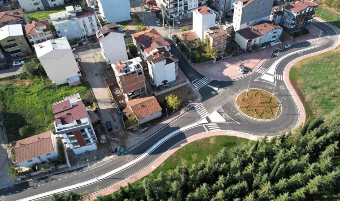 Kocaeli’de ulaşım konforunu artırma çalışmaları dahilinde Çayırova Çağdaşkent bölgesinde yol