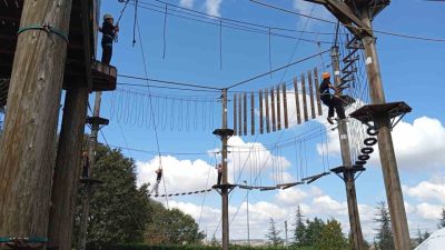 Sakarya Büyükşehir Belediyesi, Yenikent Şehir Ormanı’nın kalbinde bulunan Macera Park’ta