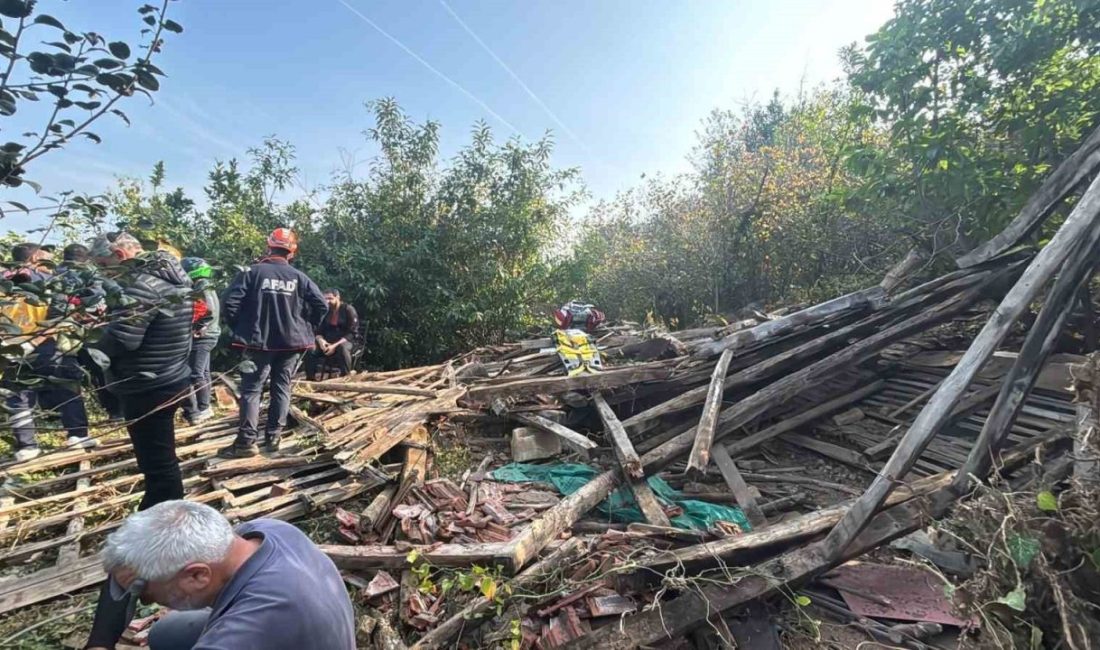 Düzce’de ahşap yapı çöktü: 1 ölü Düzce’nin Akçakoca ilçesinde meydana gelen olayda evinin bahçesinden bulunan ahşap