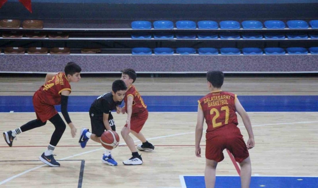 Düzce’de altyapı basketbolunun en önemli organizasyonlarından biri olan U-14 basketbol