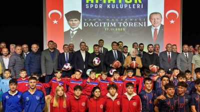Düzce’de amatör sporlarda faaliyet gösteren kulüplere, Valilik öncülüğünde İl Özel