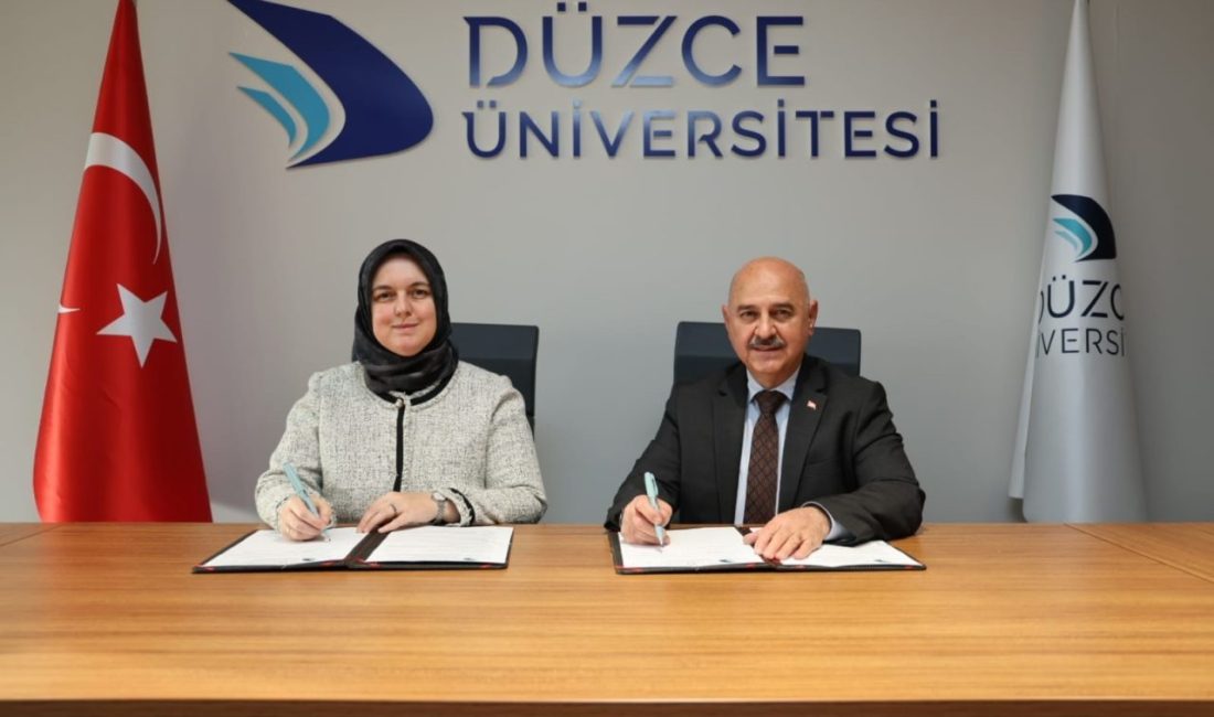 Düzce Üniversitesi ile İl Tarım ve Orman Müdürlüğü arasında iş