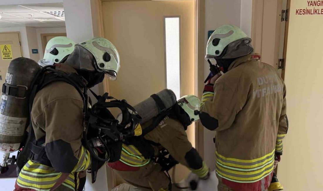Kadın doğum hastanesinde yangın tatbikatı gerçeğini aratmadı Düzce’de Kadın Doğum ve Çocuk Hastanesinde gerçekleştirilen yangın tatbikatına hem