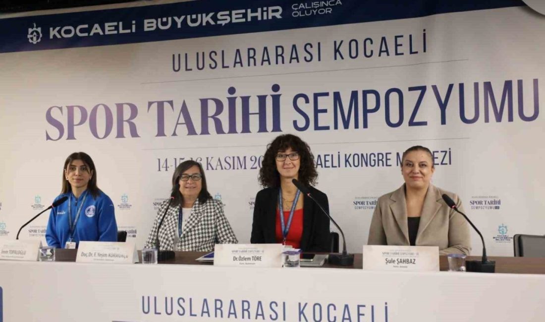 Kadın sporcular sempozyumda yaşadıkları zorlukları anlattı Kocaeli Spor Tarihi Sempozyumu’nun son gününde, kadın sporcuların yaşadıkları zorluklara