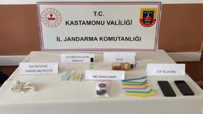 Kastamonu’da jandarma ekiplerince düzenlenen uyuşturucu operasyonunda gözaltına alınan 6 şüpheliden
