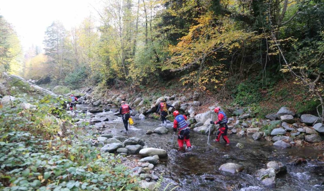 Kastamonu’nun Bozkurt ilçesinde kaybolan anne ile 5 yaşındaki oğlunu arama