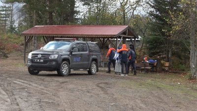 Kastamonu’nun Bozkurt ilçesinde anne ile oğlunun cenazelerinin bulunduğu bölgedeki arama