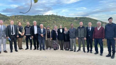 Gölpazarı Kaymakamı Feyza Nur Kılıç, Bedi ve Armutçuk köylerinde gerçekleştirdiği