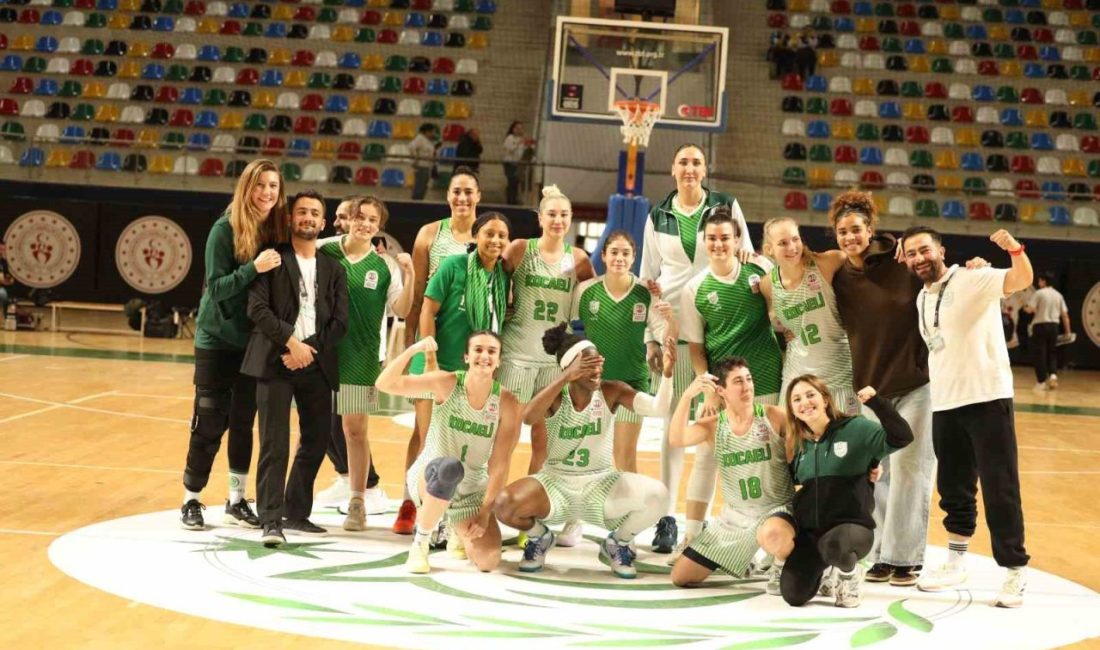 Kadınlar Basketbol Süper Ligi’nin 6. haftasında Kocaeli Kadın Basketbol, konuk