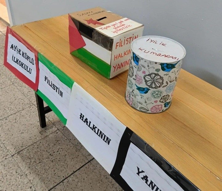 Kendisi küçük, kalbi büyük Bilecik’in Söğüt ilçesinde Ayşe Küflü İlkokulu öğrencisi Rıdvan Osman Keçeci,