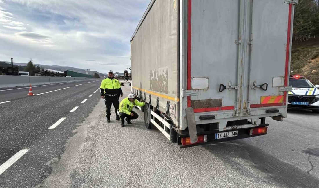 Türkiye’nin en önemli geçiş noktalarından biri olan Bolu Dağı geçişinde