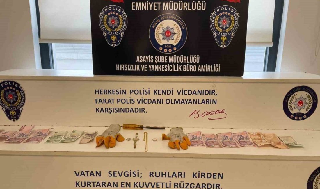 Kocaeli’de 140 bin liralık ziynet eşyası hırsızlığı çözüldü: Şüpheli tutuklandı Kocaeli’nin Çayırova ilçesinde 140 bin liralık ziynet eşyası çaldığı tespit