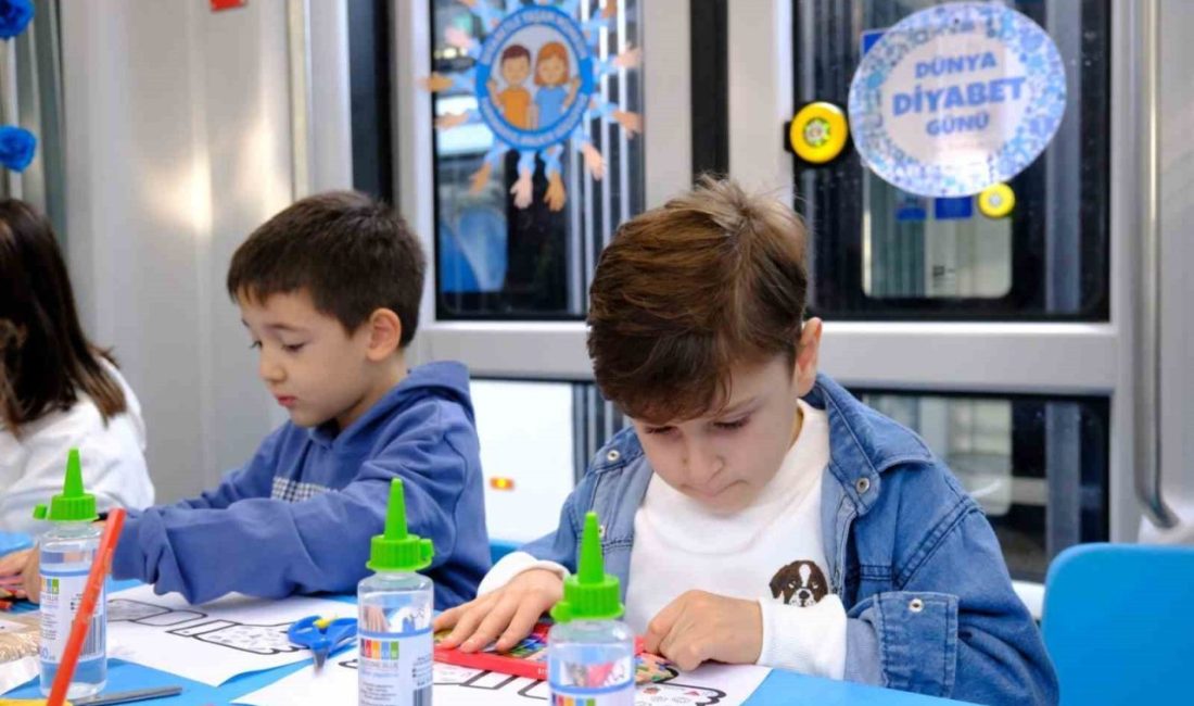 Kocaeli’de Dünya Diyabet Günü dolayısıyla Kocaeli Üniversitesi Hastanesi’nde tedavi gören