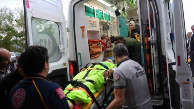 Kastamonu’nun Abana ilçesinde ormanlık alanda mantar topladığı sırada ayının saldırısına