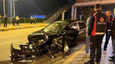Bilecik’in Osmaneli ilçesinde meydana gelen trafik kazasında bir kişi yaralandı.