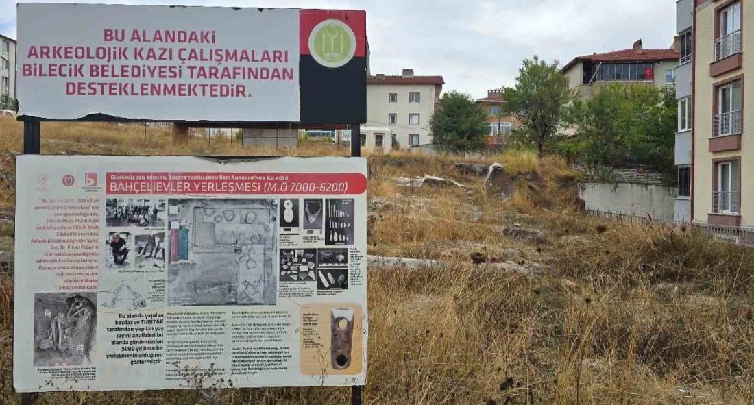 Bilecik’te 9 bin yıl öncesine ait yaşam alanı kent tarihine