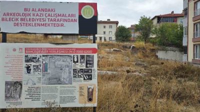 Bilecik’te 9 bin yıl öncesine ait yaşam alanı kent tarihine