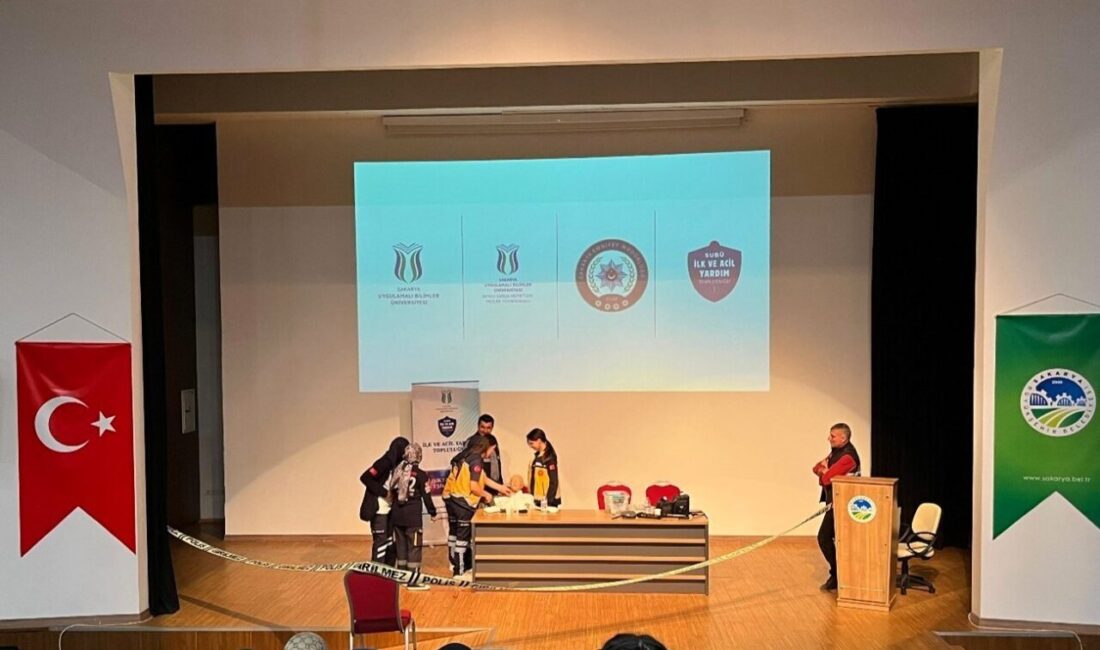 SUBÜ’de düzenlenen etkinlikte, hastane öncesi adli vakalarda paramediklerin görev ve