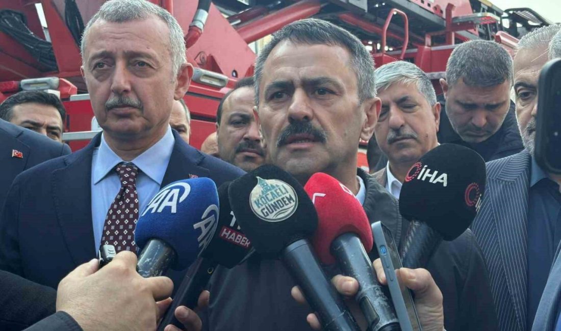 Kocaeli’nin Dilovası ilçesinde bulunan parfüm dolum tesisinde çıkan yangında 6