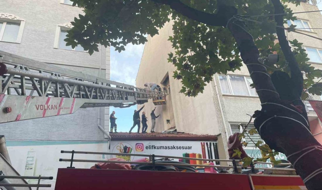 Bilecik’te aranması olan ve polisten kaçmaya çalışan şahıs, atladığı baca