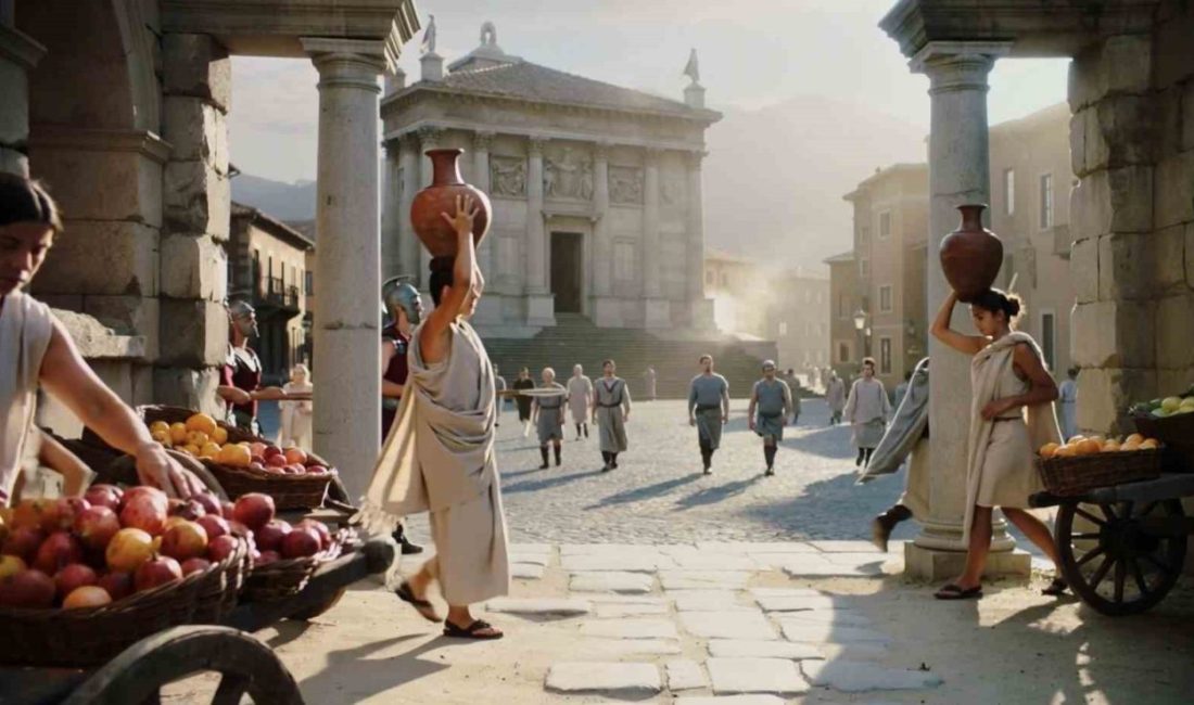 Pompeiopolis Antik Kenti’nde 2 bin yıllık tarih yapay zekayla canlandı Kastamonu’nun Taşköprü ilçesindeki Pompeiopolis Antik Kenti’nin tanıtımı için çalışma yapan