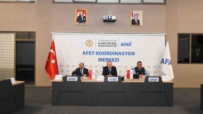 Kastamonu’da İl Afet Risk Azaltma Planı (İRAP) toplantısı düzenlendi. AFAD