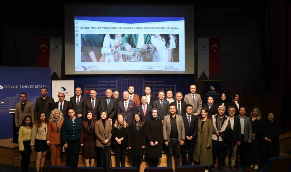 Düzce Üniversitesi Rektörü Prof. Dr. Nedim Sözbir, Türkiye’nin iş gücü