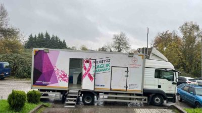 DÜZCE(İHA) – Düzce Sağlık Müdürlüğü kanser taramalarını vatandaşın ayağına giderek