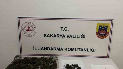 Sakarya’da jandarma ekiplerince gerçekleştirilen uyuşturucu operasyonunda gözaltına alınan 1 şahıs