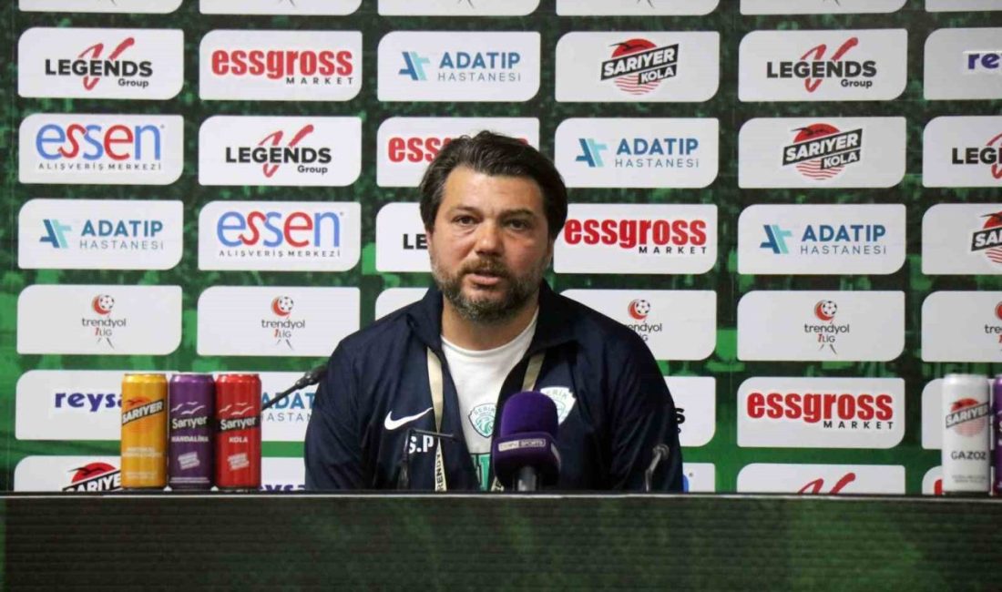 Sakaryaspor – Serikspor maçının ardından Trendyol 1. Lig’in 13. haftasında oynanan Sakaryaspor-Serikspor maçının ardından iki