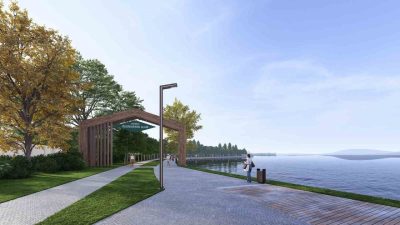 Sakarya Büyükşehir Belediyesi’nin Sapanca Gölü kıyısında hayata geçirdiği “Sapanca Park