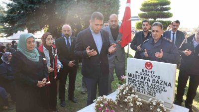 i devriyesinde kabri başında dualarla anıldı. Pençe-Kilit operasyonu bölgesinde 3