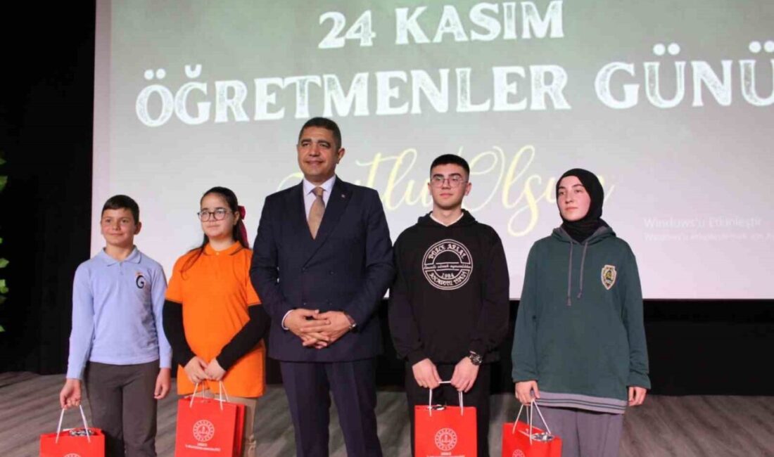 Şiir, resim ve kompozisyon yarışmasının şampiyonları belli oldu DÜZCE(İHA) – Düzce İl Milli Eğitim Müdürlüğümüz tarafından 24 Kasım