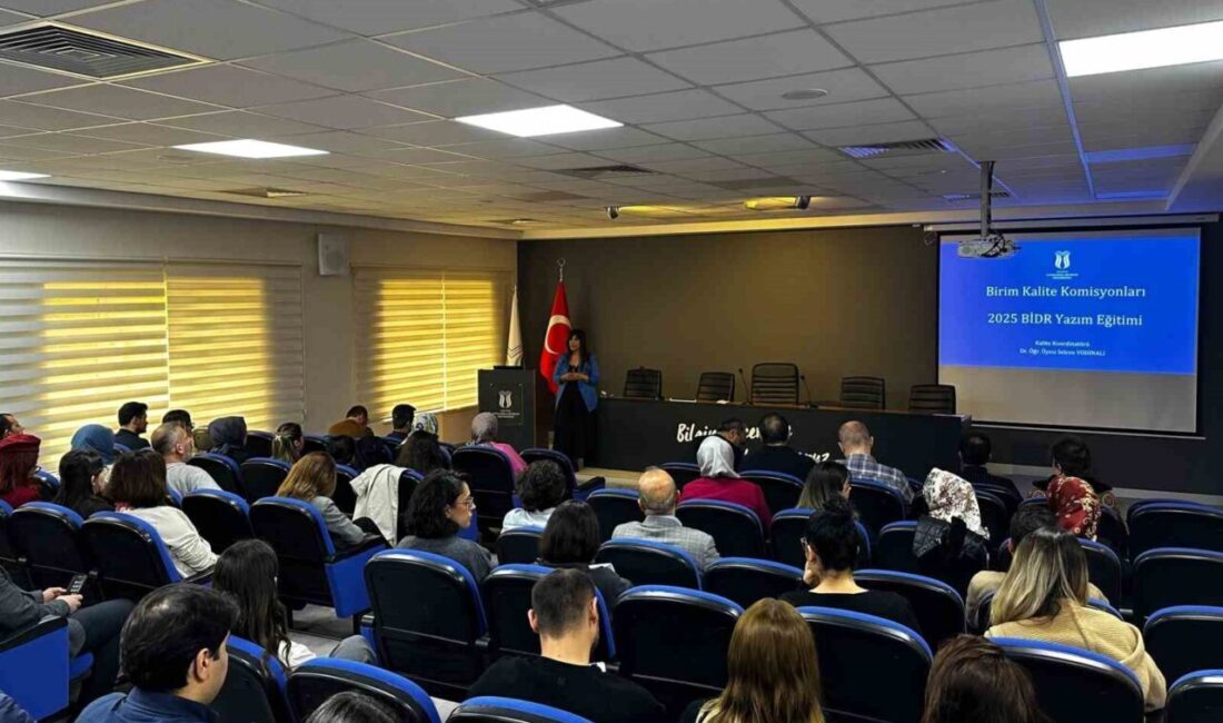 SUBÜ Kalite Koordinatörlüğü, birimlerin iç kalite güvence süreçleri ile BİDR